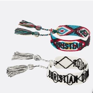 Christian Dior Woven Multicolored Bracelet